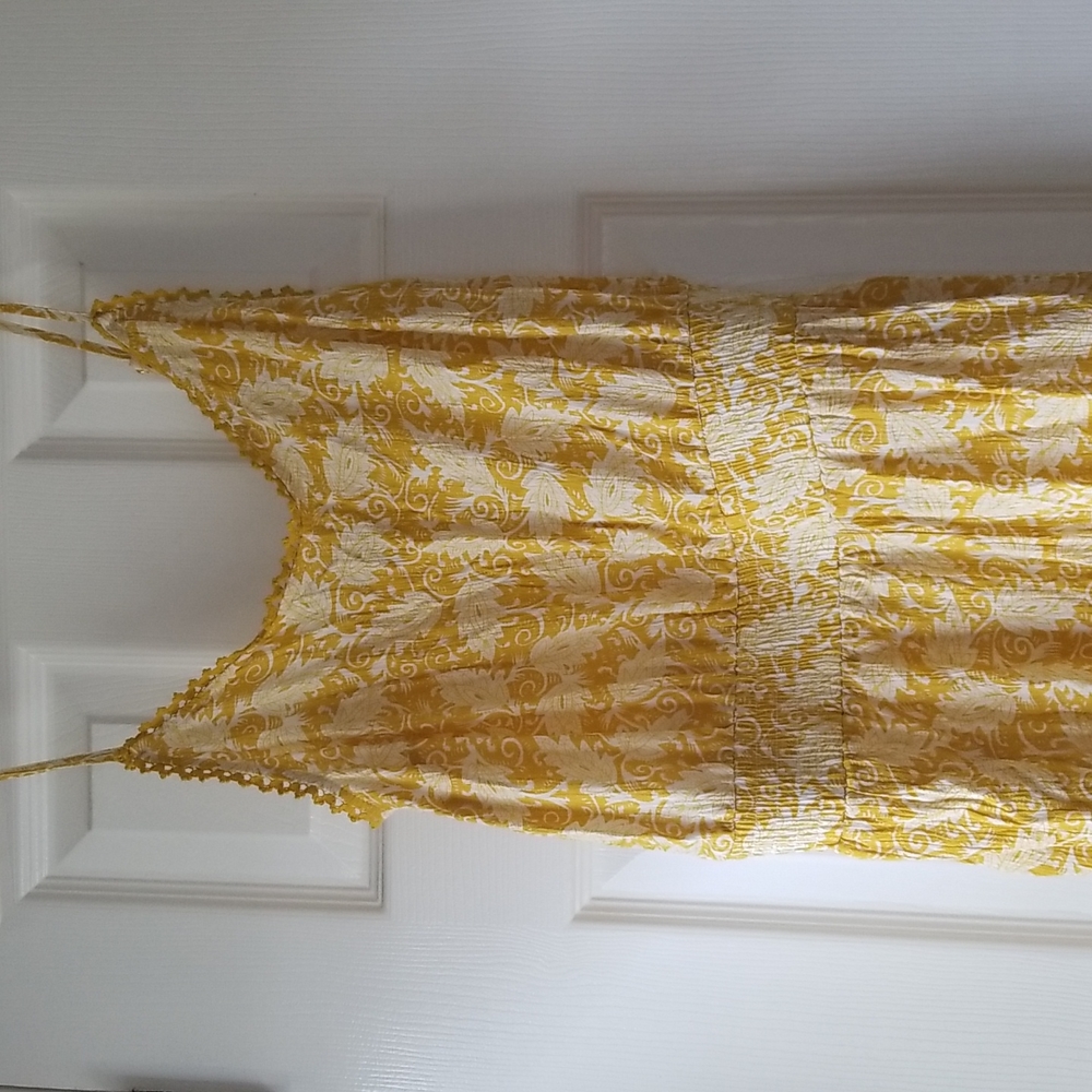 Loft Beach Yellow Jumpsuit